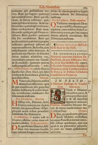 Missal leaf, 1626. St. Hubert Missal leaf, 1626. St. Hubert